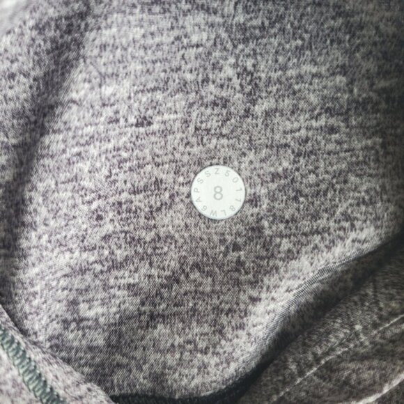 Lululemon Final Play Heather Lux Multi Black Cropped Pant Size 8 - Picture 12 of 12